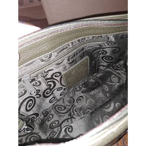 Brighton D451548 Moss Joanna Bag Retired 2010 Purse Handbag Paperwork RARE - Picture 10 of 12